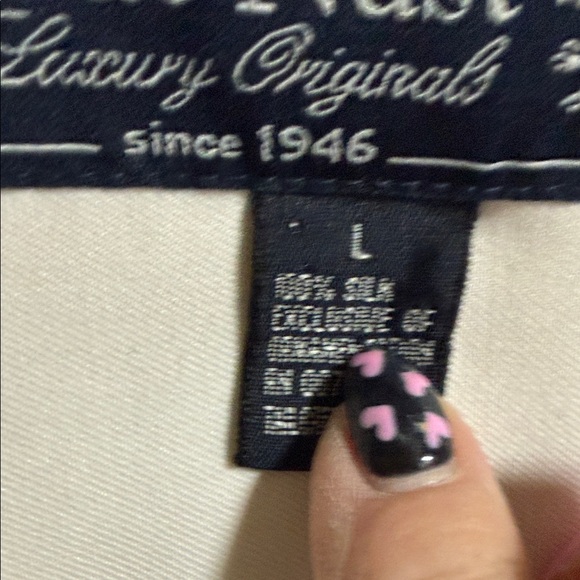 Nat Nast Men's Ivory Card Embroidered Shirt - Picture 2 of 5